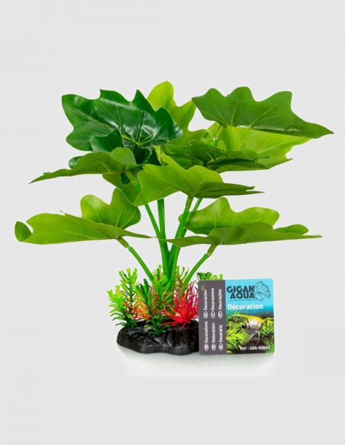 Plante artificielle "Philodendron" 22 cm